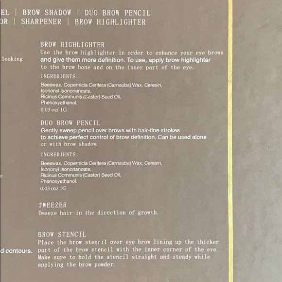 Ellen Tracy Professional Brows Complete Collection - Picture 6 of 8